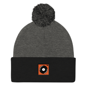 Cooked Records™ Legacy Embroidered Pom Pom Knit Cap