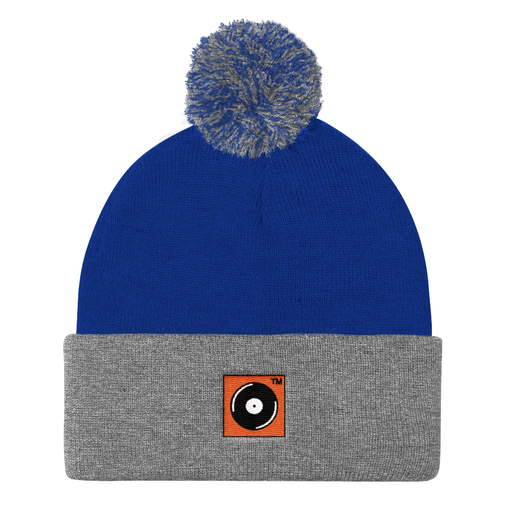Cooked Records™ Legacy Embroidered Pom Pom Knit Cap