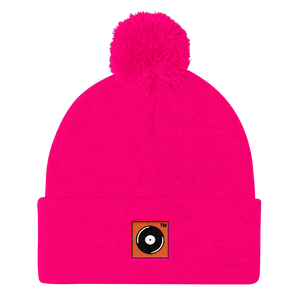 Cooked Records™ Legacy Embroidered Pom Pom Knit Cap